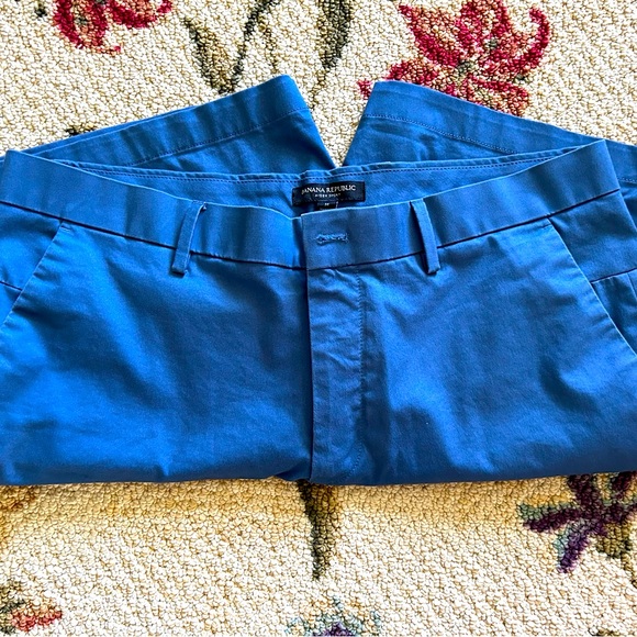 NWOT Mens Aiden Dress Short by Banana Republic waist 36 X 19” L Polyester blend - Picture 2 of 16